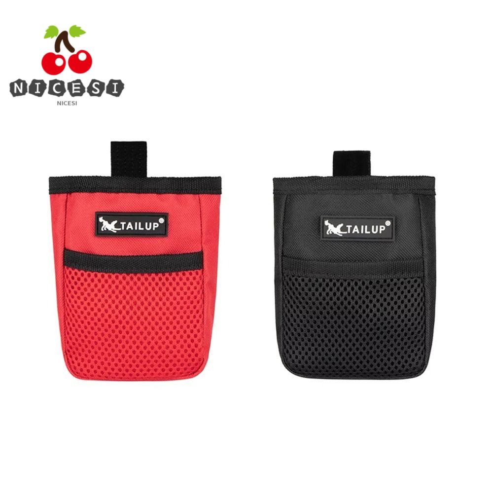 NICESI กระเป๋ารักษาอาหารสัตว์เลี้ยง, สีทึบการฝึกอบรมขนมขบเคี้ยวกระเป๋าเชื่อฟัง, กระเป๋าคาดเอวคุณภาพสูงอุปกรณ์สุนัข