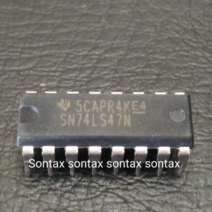 (READ DESCRIPTION!!) Ic 7447 sn74ls47n sn74ls47 74ls47