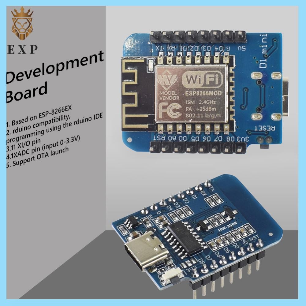 [explosion1.th] ESP8266 ESP-12F D1 Mini NodeMcu ESP8266 WiFi IOT Board Type-C D1 Mini NodeMcu Lua WI