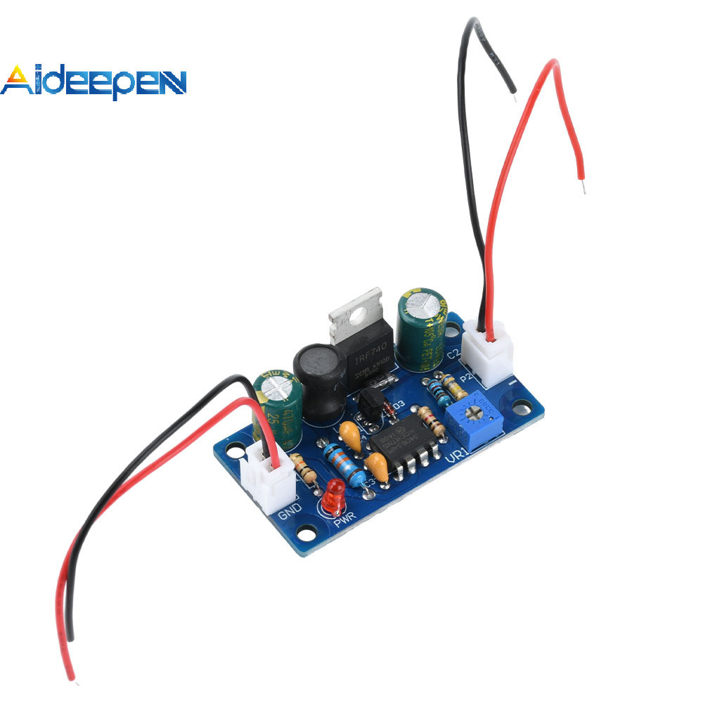 AIDEEPEN DC-DC 9-12V ถึง 80-380V เอาต์พุตแรงดันไฟฟ้าปรับ boost โมดูล 6E1 6E2 6E5