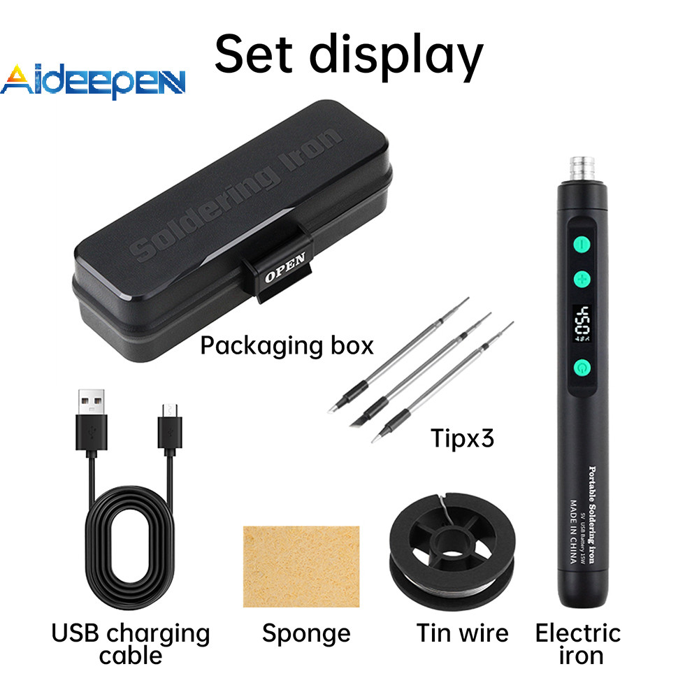AIDEEPEN หัวแร้งปรับอุณหภูมิอัจฉริยะ USB Type-C