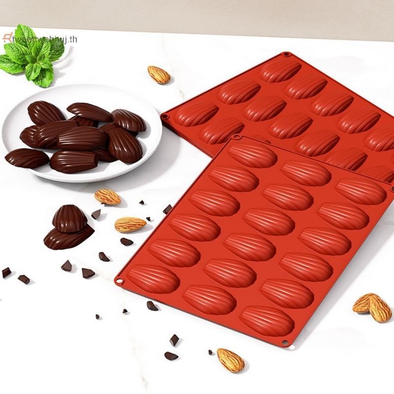 Tw 18 Cavities เกรดอาหาร Madeleine ซิลิโคนแม่พิมพ์เค้กคุกกี้แม่พิมพ์ DIY Baking Pan Mould ครัว Bakeware อุปกรณ์เสริม huj