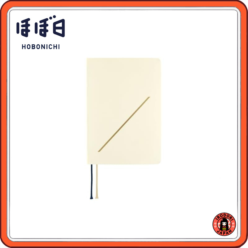 Hobonichi Techo 2025 HON Slash (Ivory) [A6/1 Page per Day/January/Monday Start]