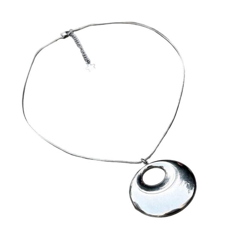 BDW สร้อยคอคอปกที่ทันสมัยเพรียวบางโซ่สแตนเลสสําหรับชุดลําลองหรือทางการ