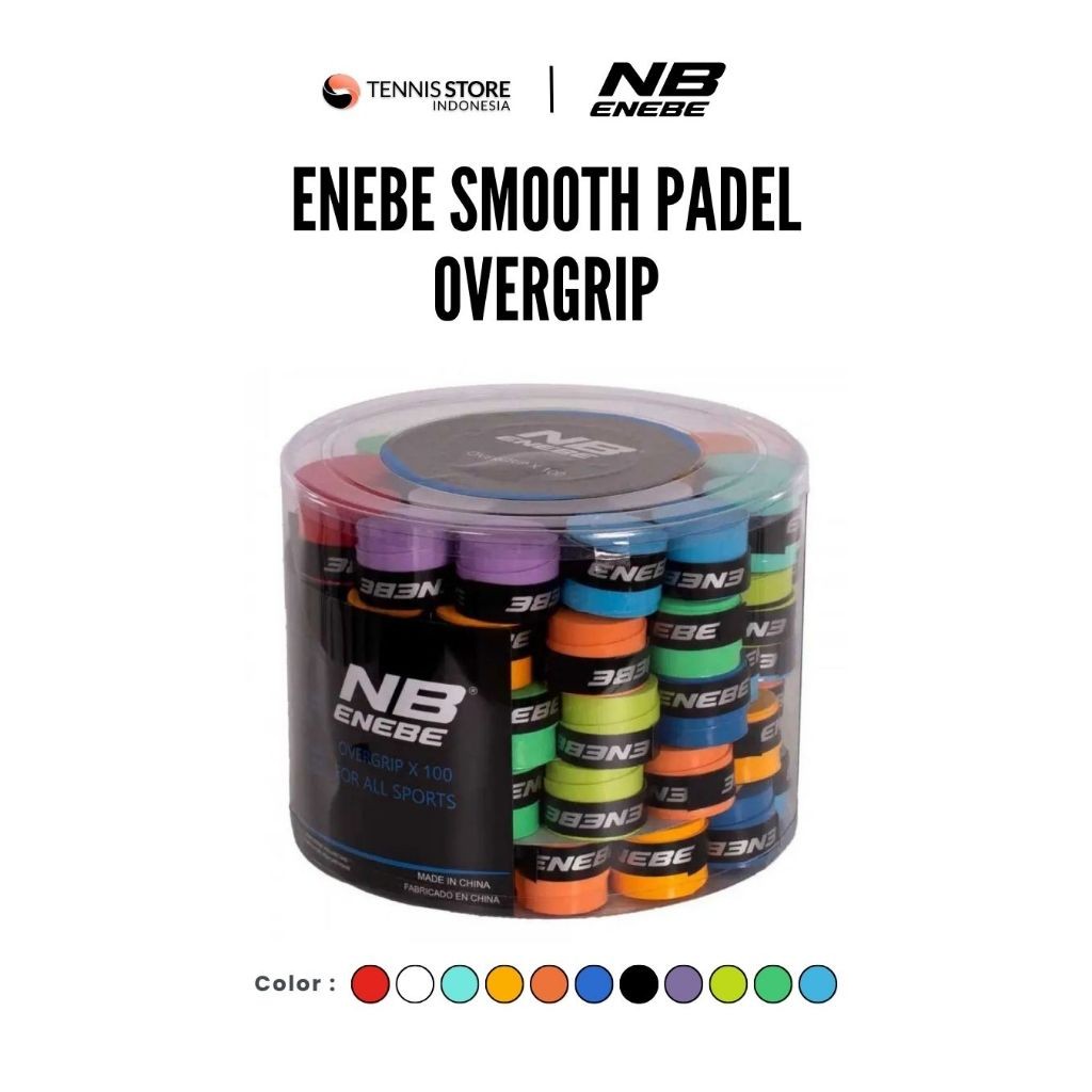 Grip Padel / Tennis / Badminton Enebe Smooth Padel Overgrip (1 ชิ้น)