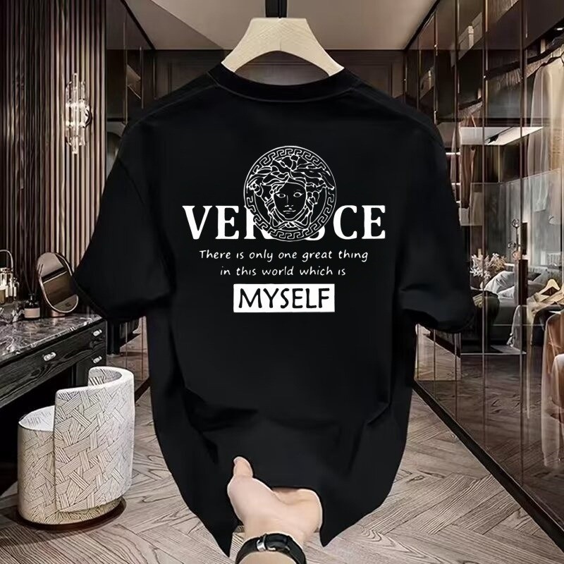 KATUN VBA CAMAR KAOS แขนสั้นผู้ชายผ้าฝ้ายแท้ฤดูร้อนใหม่รอบคออเนกประสงค์ Original อินโดนีเซียผลิตภัณฑ