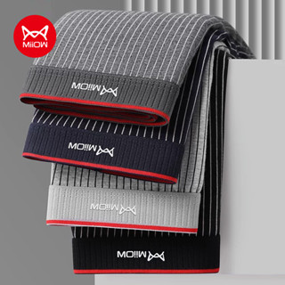 MiiOW 6 ชิ้นผ้าฝ้ายผู้ชายกางเกง 3A Antibiotic Crotch Man ชุด…