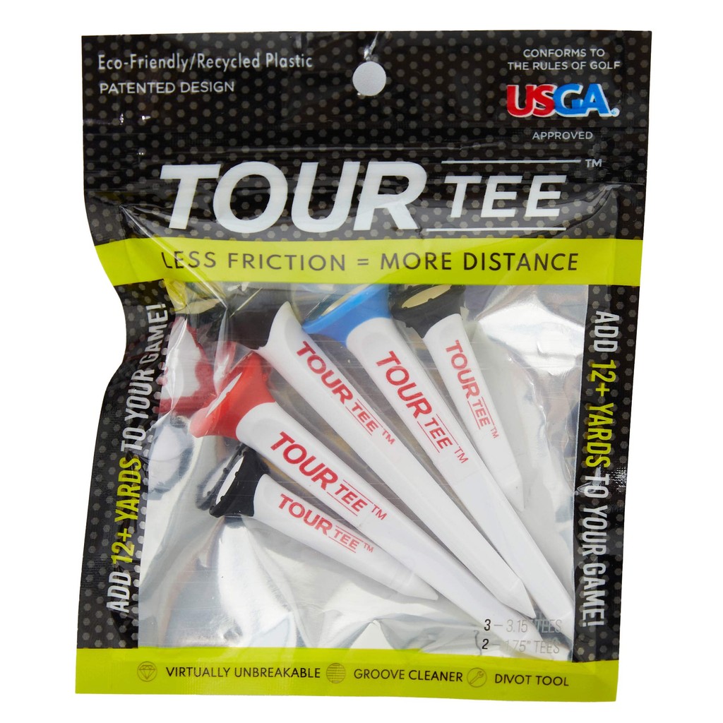 Tour Tee COMBO Golf Tees (Set of 5) Mix