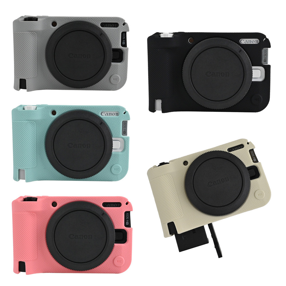 R50V ยางนุ่มซิลิโคนสําหรับ Canon EOS R50V Armor Body Cover Skin Back Protector