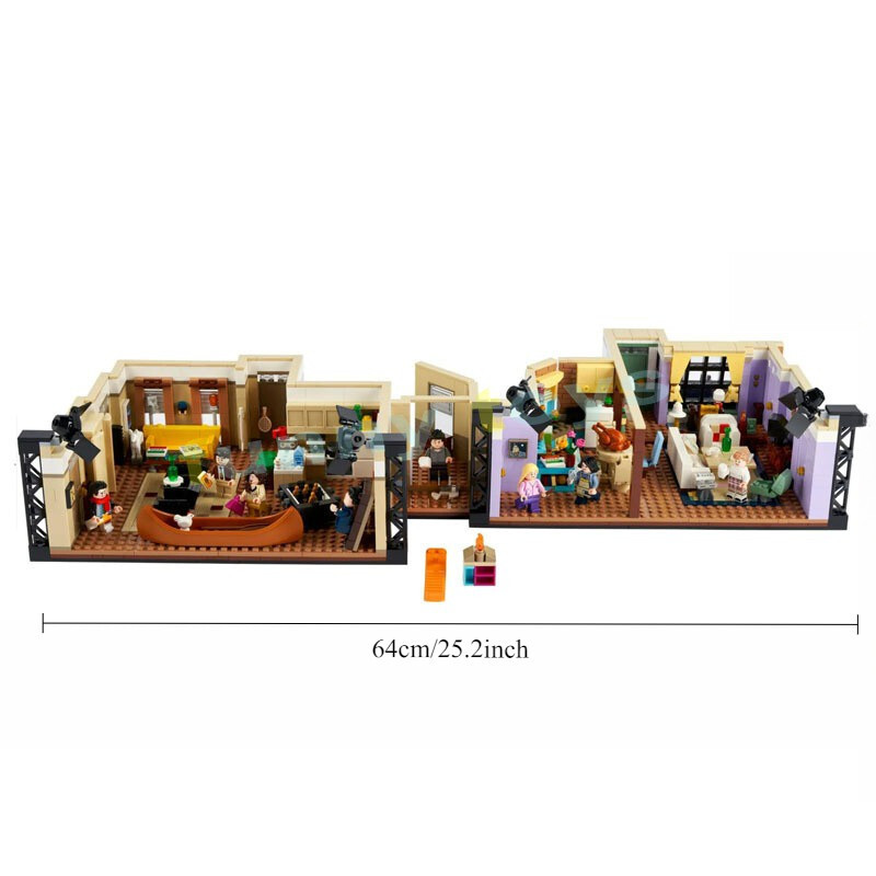 10292 The Friends Apartments Building Block Friends Series ของเล่นของขวัญสําหรับเด็กหญิงและเด็กชาย