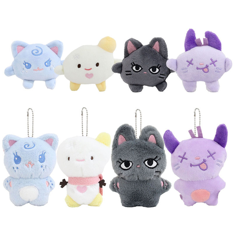 Aespa Doll Charm น่ารัก Liu Jimin karina ฤดูหนาวตุ๊กตาพวงกุญแจ aespa Merchanded กระเป๋าเป้สะพายหลัง 