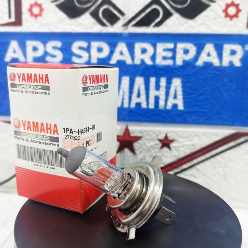 ORIGINAL YGP หลอดไฟหน้า Vixion Byson 12V 35W 1PA-H4314-00 FASKHO TRB