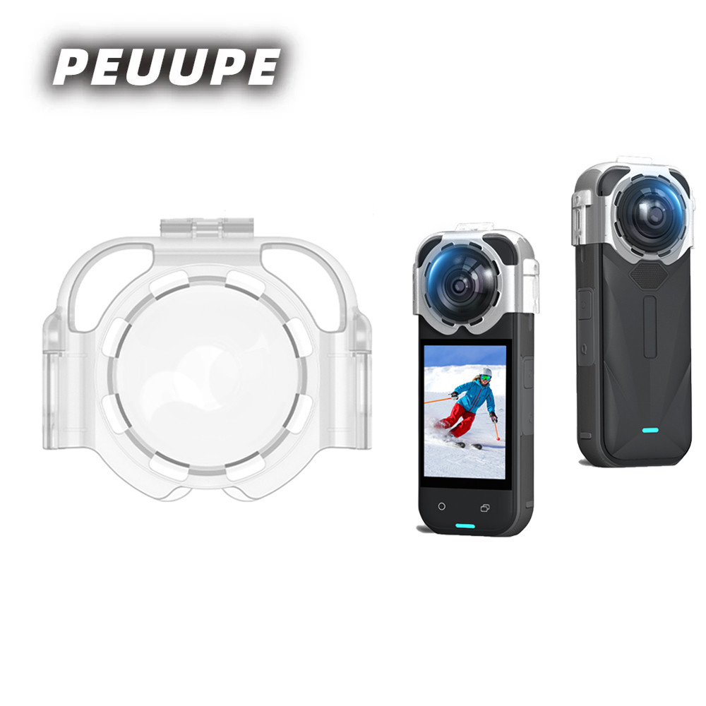 เหมาะสําหรับ Insta360 X5 High-Definition High-Transparent Anti-Fog แว่นตาป้องกันกีฬากล้องเลนส์ฝาครอบป้องกันฝาครอบกันกระแทก X5 อุปกรณ์เสริม