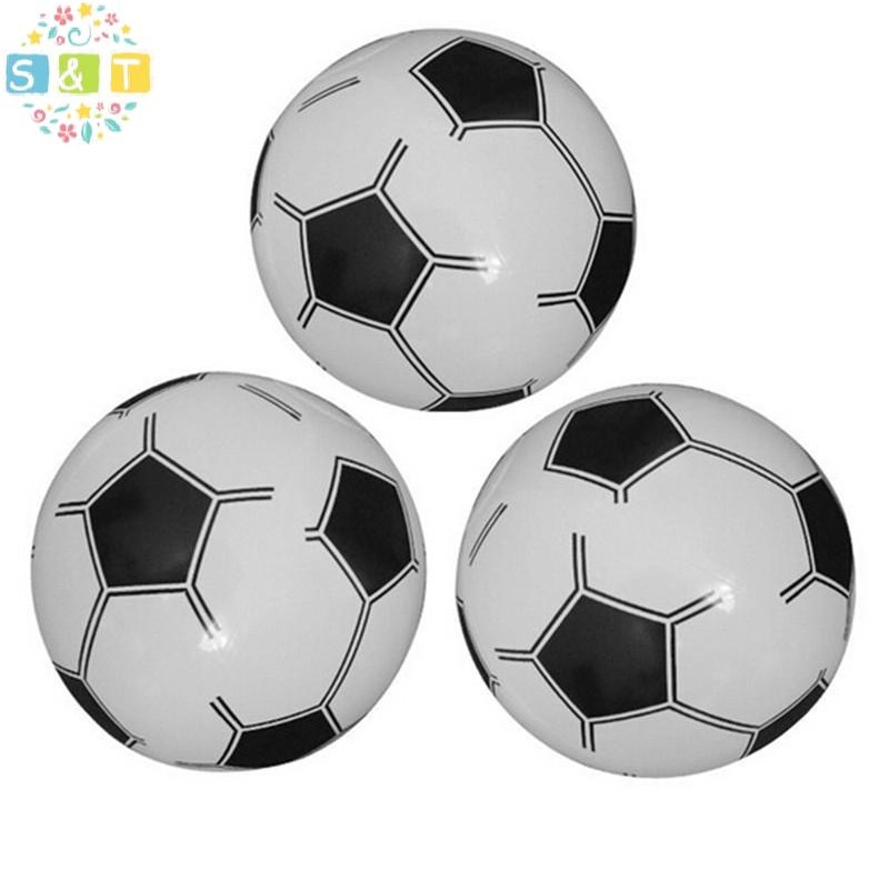 [S&T] 38 ซม.Inflatable Blow Up Novelty Football Beach Ball ลูกฟุตบอลของเล่นเด็กกลางแจ้ง {th}