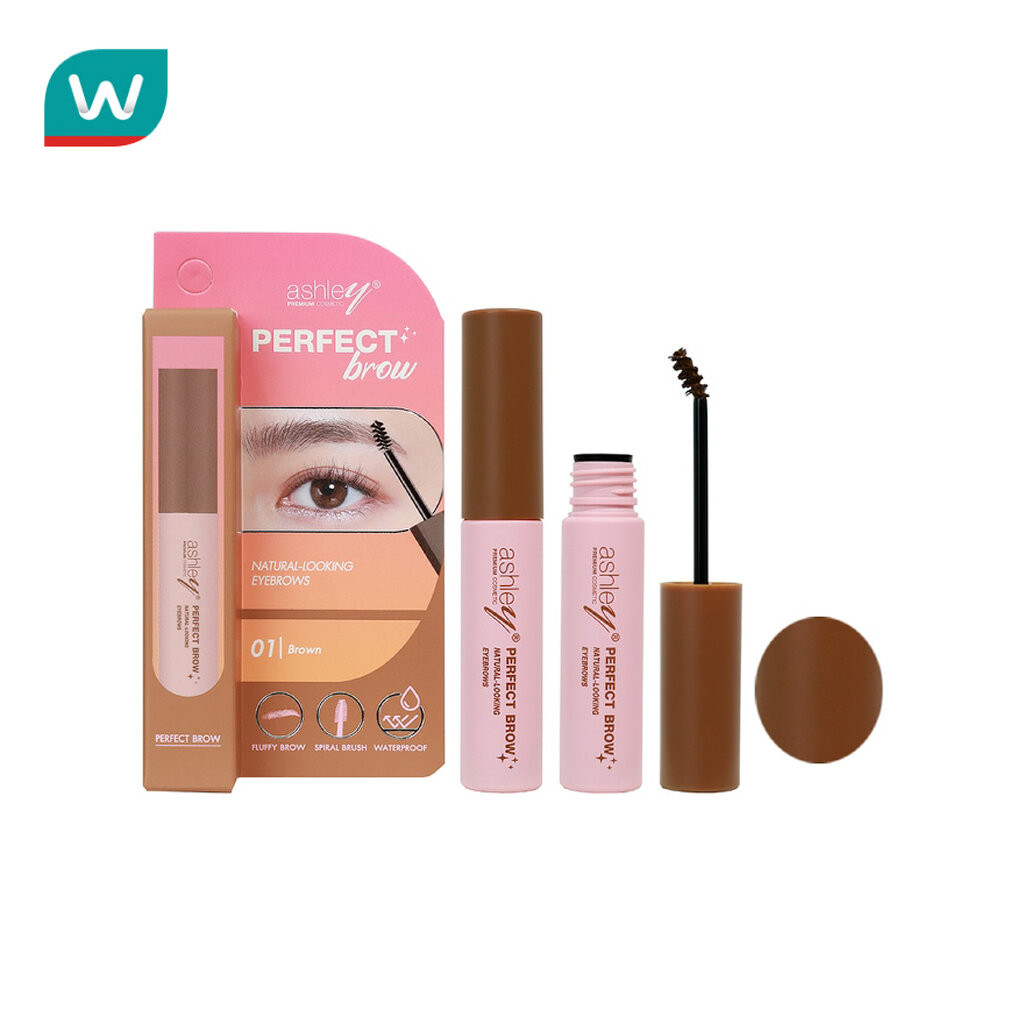 Ashley แอชลี่ย์ เพอร์เฟค โบรว์ 7ก. 01 บราวน์