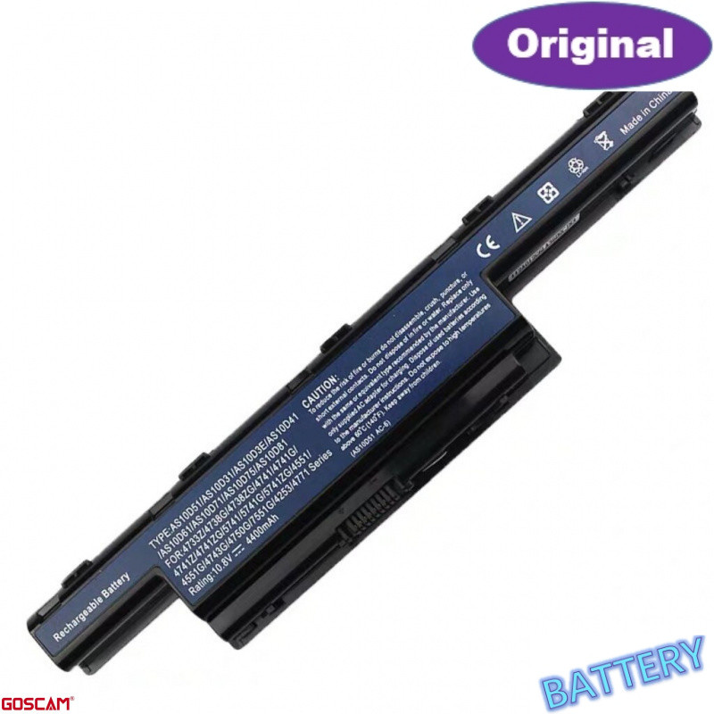 แบตเตอรี่ Acer P243 4750 4333, 4551, 4752G 4625,4733, 4741, 4743, 4750, 4752 4349 4741 4551 4552 475