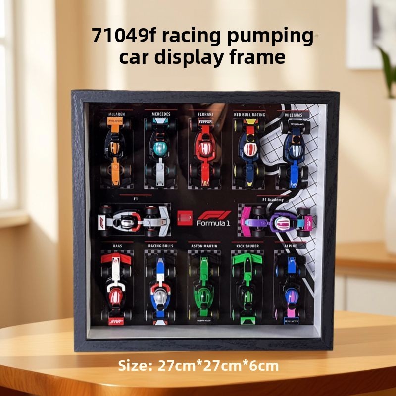ใช้งานร่วมกับ LEGO 71049F1 Racing Car Display Frame กล่องแสดงสะสมคุณภาพสูง LEGO F1 Racing Car