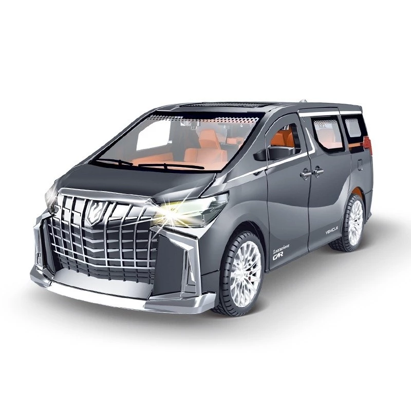 รุ่นรถ  Alphard มีเสียง มีไฟ เปิดประตูได้ทุกบาน โมเดลรถยนต์ ของเล่นเด็กผู้ชาย พร้อมส่ง Car รถโมเดลเหล็ก thumbnail 9