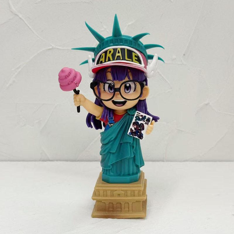 อะนิเมะขนาด 17 ซม. ดร. Slump รูป Arale Cos รูปปั้น Liberty Action Figure Collection ของเล่น Joint Movable Cool ตุ๊กตาของขวัญวันเกิด