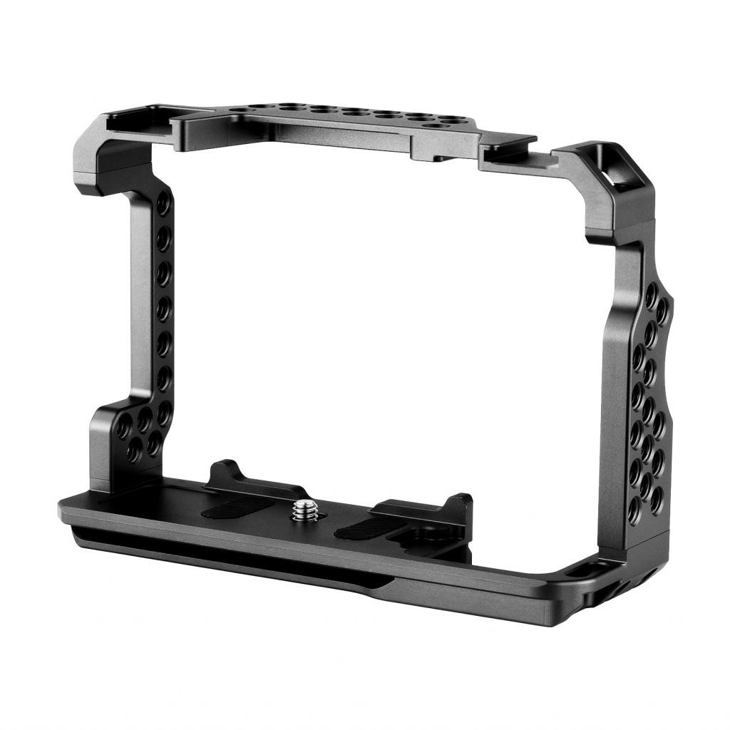 Hammer.th Andoer Aluminum Aluminum Cage Cage Rig Video Rig แทนสำหรับ Sony A7R III/ A7 II/ A7III