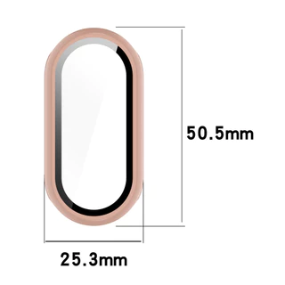 เคสพีซี + กระจกสำหรับ Xiaomi Mi Band 10 ฝาครอบป้องกันรอยขีดข่วนรอบด้าน ตัวป้องกันหน้าจอกันกระแทกสำหรับ Mi Band 10