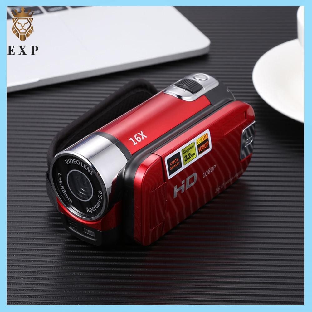 [explosion1.th] กล้องวิดีโอดิจิตอล Full HD 1080P 32GB 16x Zoom Mini Camcorder DV Camera