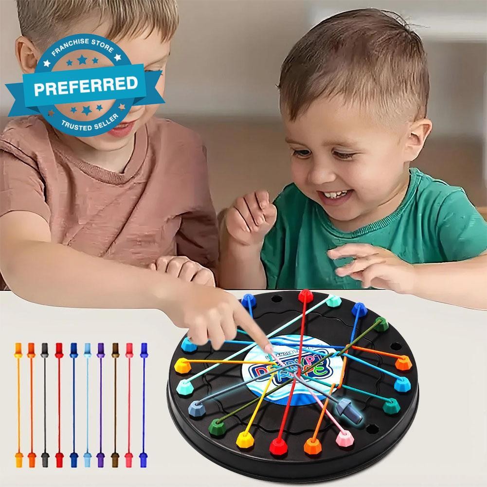 ทําลายเชือกท้าทายปริศนาของเล่นเกมกระดานเด็กเกมการฝึกอบรม Decryption เชือก J0s4