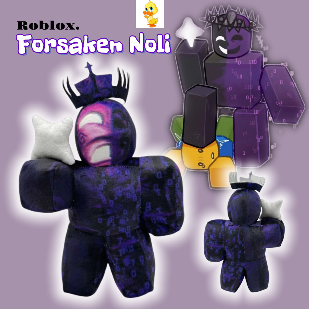 พลัส พลัส✨Roblox ของเล่นตุ๊กตาใหม่ Forsaken Noli ตุ๊กตาสนุก Roblox Forsaken Plushy น่ารัก Coolkid Pr