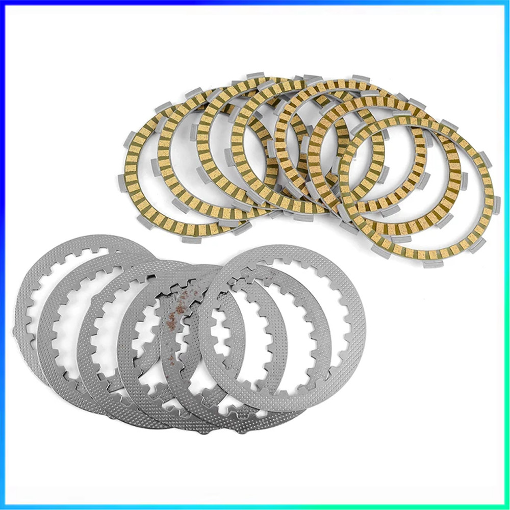 ชุดคลัทช์แผ่นเหล็กแรงเสียดทานสําหรับ Yamaha DT230 DT230R DT125E DT125 DT125R DT125X DT200R DT200WR T