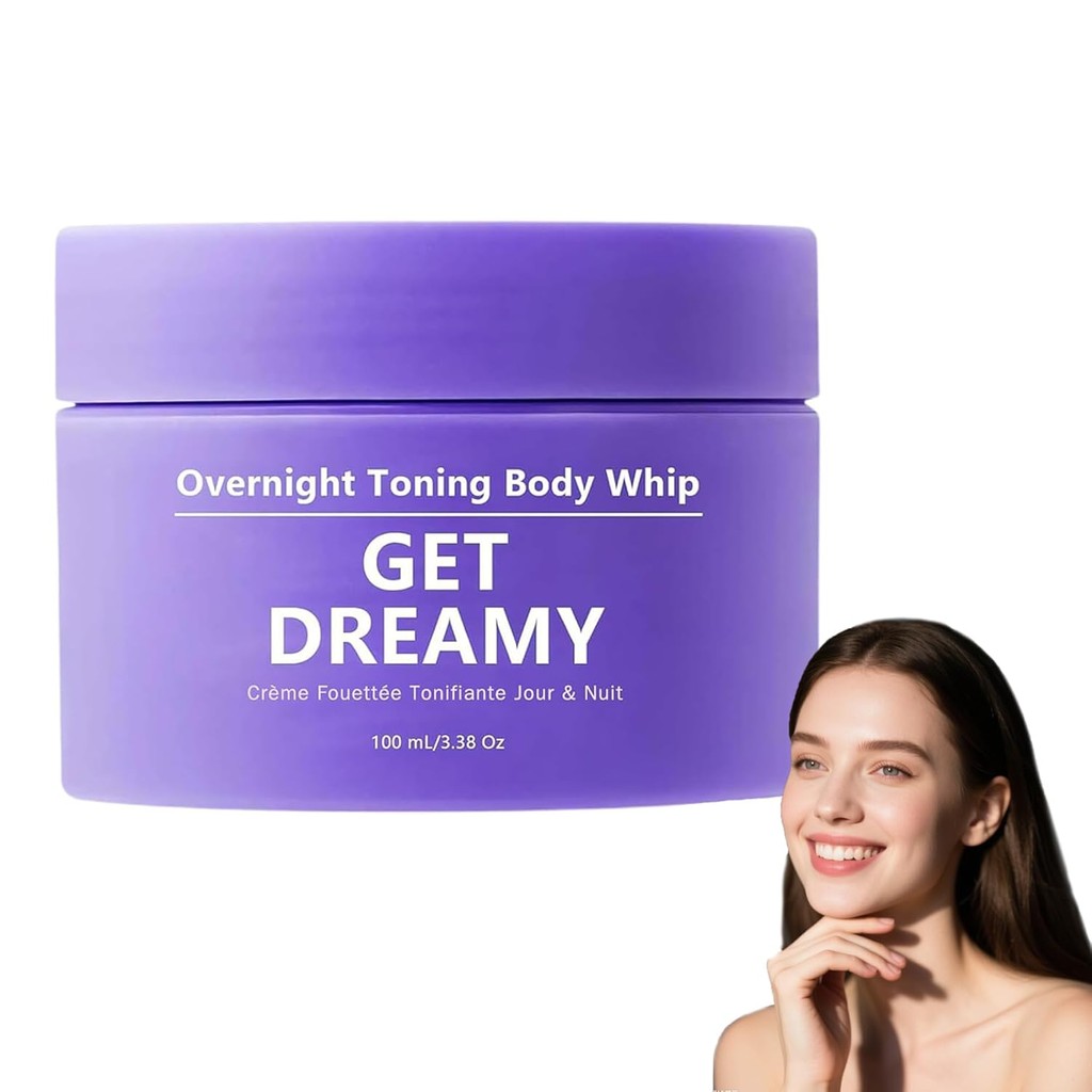 GET DREAMY Overnight Toning Whip, Instant Skin Tightening Cream for Body, GET-DREAMY Body Firming Cr