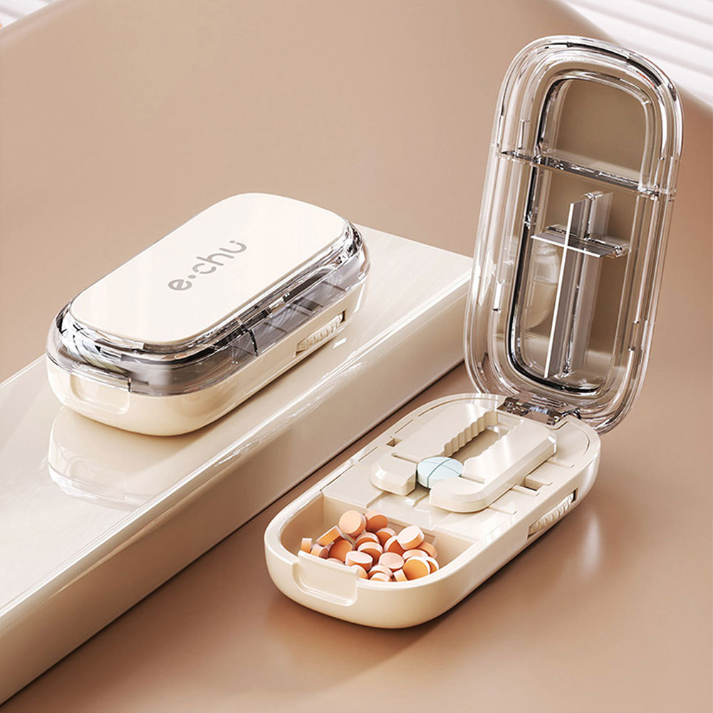 Pill-Cutter Splitter สําหรับขนาดเล็กขนาดเล็กขนาดเล็กเครื่องตัดจัดตําแหน่งที่ถูกต้องสําหรับวิตามินอาห