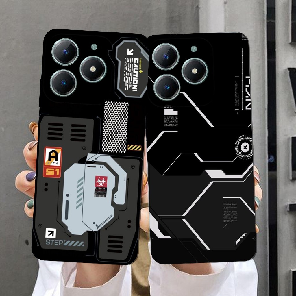 HP MESIN Pro Camera Softcase For REALME C61 / C63 - New Softcase New Wallpaper (Engine Chipp) New Ed