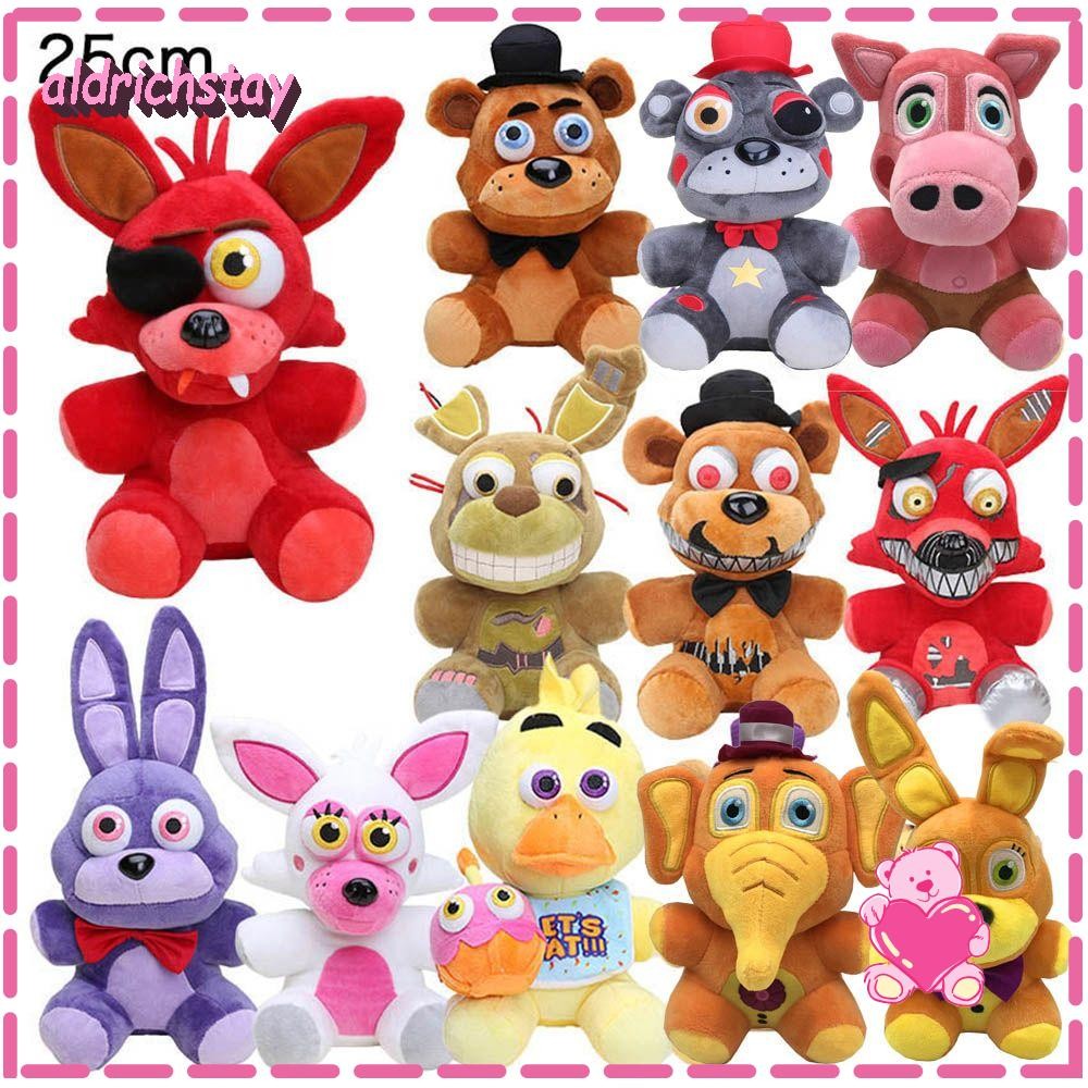 EXODUS FNAF ของเล่นตุ๊กตาวันเกิดการ์ตูน Kawaii Fazbear ของเล่น