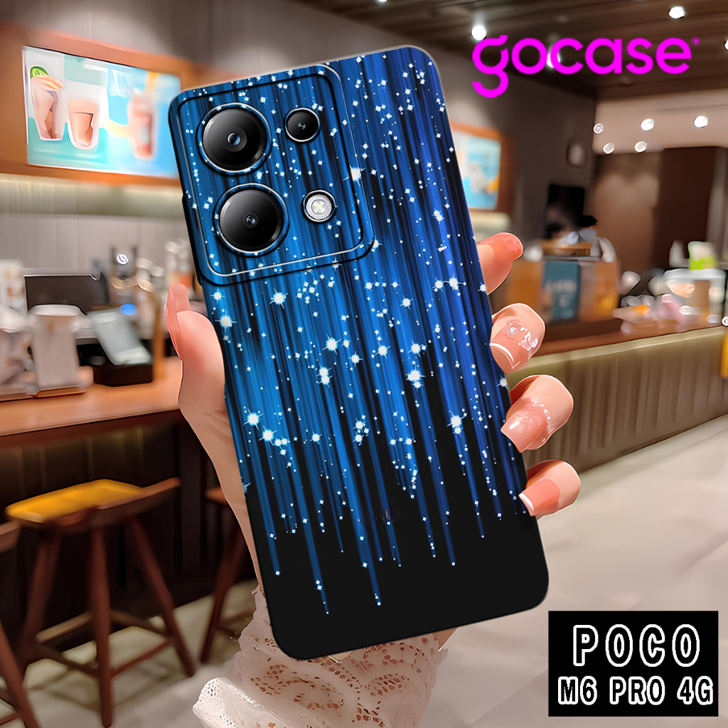 ( DTF 17 ) ยางยืดหยุ่น softcase สําหรับ Poco x6 5G l Poco m6 pro 4G l Redmi note 13 pro 5G l Redmi n