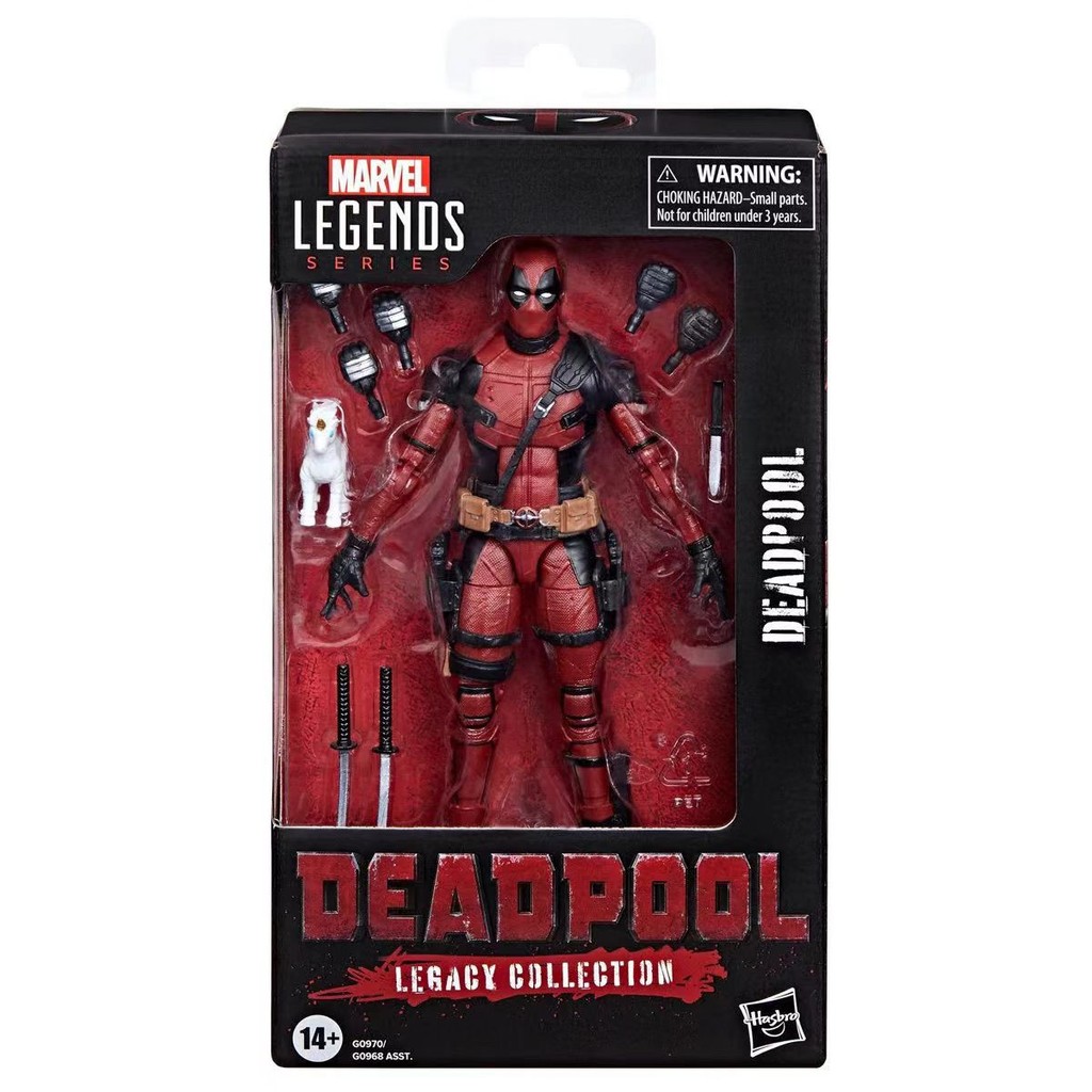 พร้อมสต็อกในประเทศ MARVEL LEGEND Comic สําหรับ ML Deadpool และ Wolverine Logan Action Figure