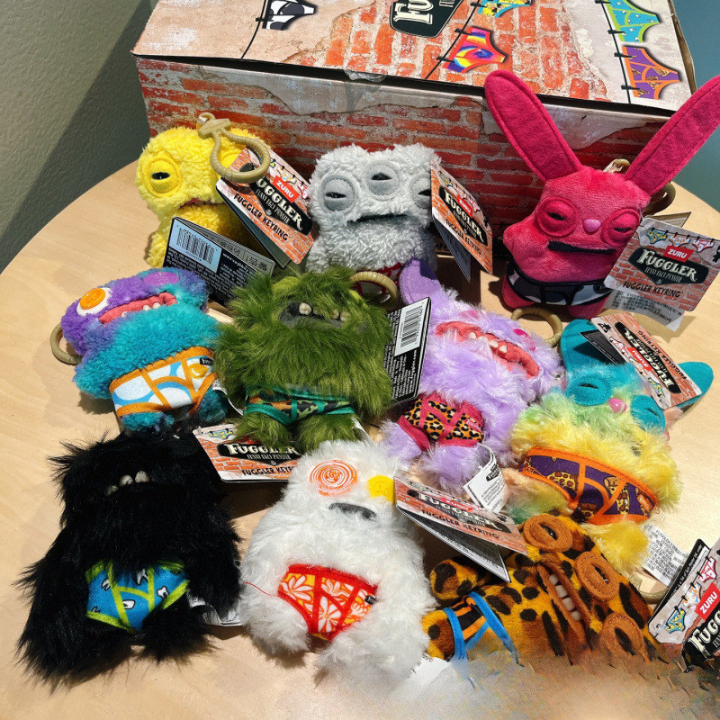 ของแท้ ZURU-Fuggler Keychain Series (Fourth Bullet) ชุดชั้นใน Series จี้กล่องใส 15705