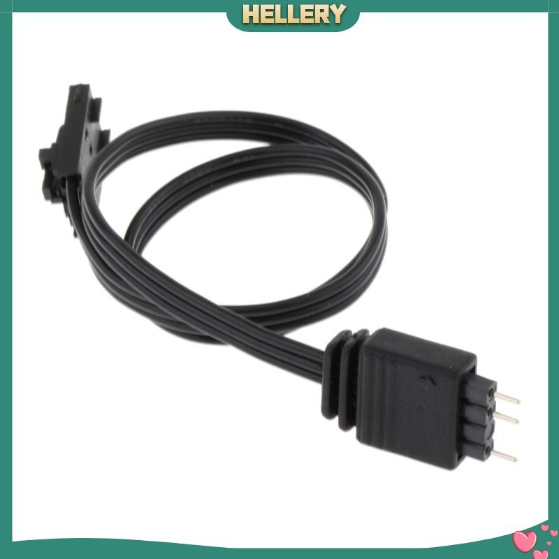 [HelleryPH] สายเคเบิลอะแดปเตอร์พัดลม 4 พิน RGB ถึง ARGB 5V 3 สายต่อขยายแสง Node LL120 140 QL Convert