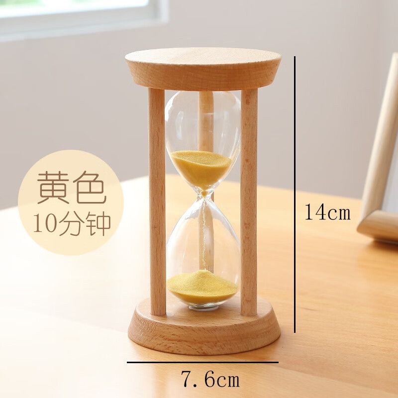 Macaron Log นาฬิกาทราย Shock-proof Timing 10/15/20/30 นาทีช่องทางของขวัญสร้างสรรค์เครื่องประดับตกแต่