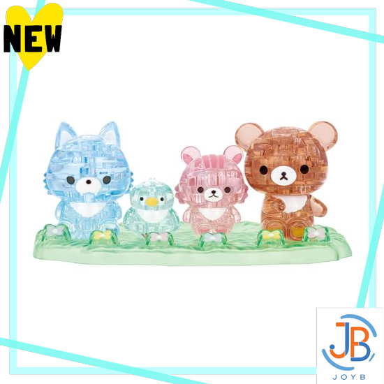 Direct From Japan Beverly 76 pieces, crystal puzzle, Chiroko Bear and Friends 50315.