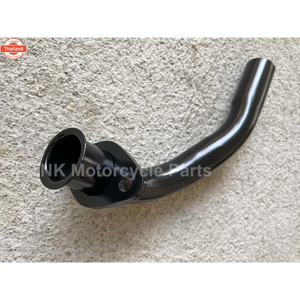 คอท่อ Crystal Rc100 Rc80 ท่อหน้า Crystal Rc100 Rc80 คอท่อตรงรุ่น คอท่อคริสตัล อาร์ซี100 อาร์ซี80 ท่อ