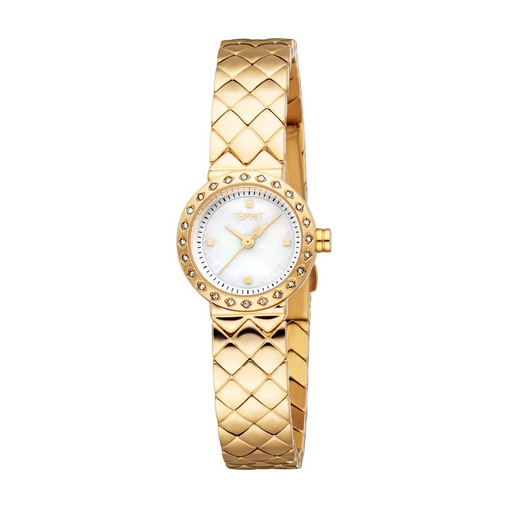 (New Collection) ESPRIT นาฬิกา ES1L510M0025 สีทอง นาฬิกาข้อมือ นาฬิกาผู้หญิง
