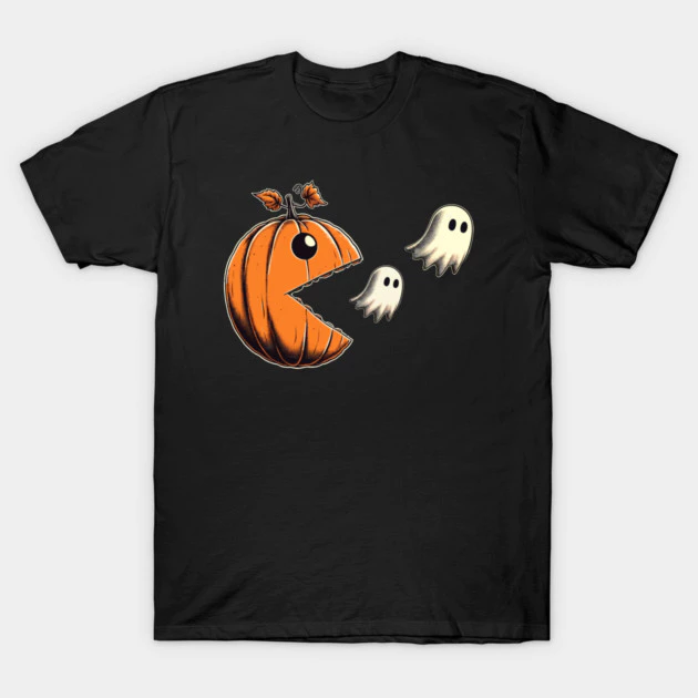 เสื้อยืด Vintage PacMan Pumpkin - รูปที่ 1