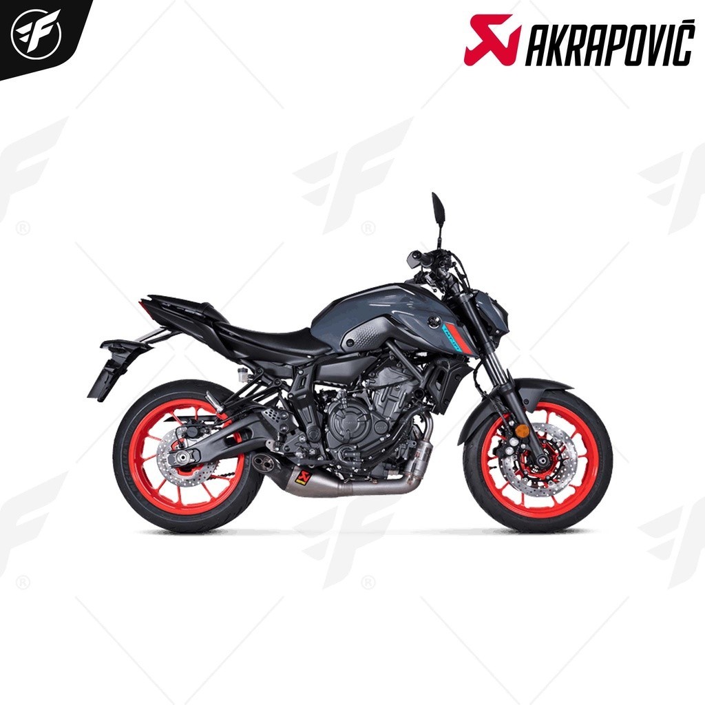 ท่อสูตร/ท่อแต่ง/ท่อไอเสีย Akrapovic Carbon-Titanium new shape Catalytic : for Yamaha XSR700 2017-202