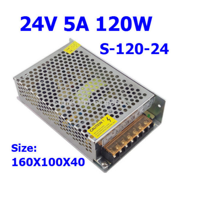 24V 5A switching power supply (S-120-24)