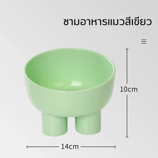 ชามกันมด แมว ชามอาหารแมว ชามอาหารสัตว์เลี้ยง ทรงเฉียง ชามอาหารสุนัข ที่วางอาหารสัตว์เลี้ยง