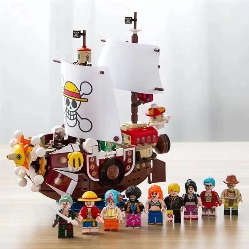 One Piece Building Blocks Wanli Sunshine Golden Meri One Piece Building Blocks ประกอบของเล่นของขวัญวันเกิด ราคา ถูกที่สุด ดีลบีเคเค แกลเลอรีภาพที่ 7