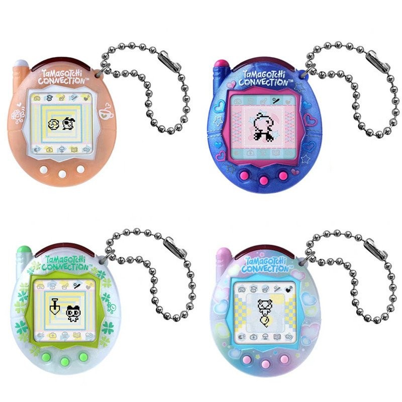 เวอร์ชั่นใหม่ Bandai Tamagotchi Tamagotchi Tamagotchi คอนโซลเกมสัตว์เลี้ยงอิเล็กทรอนิกส์ V3 การสื่อสารออนไลน์ของขวัญเด็ก