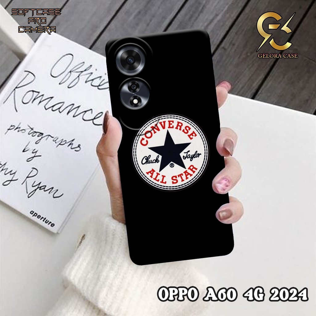 HP ล่าสุด Oppo A60 4G Case - geloracase - Oppo A60 4G Casing - LOGO case Motif - OPPO - Oppo 4G Soft