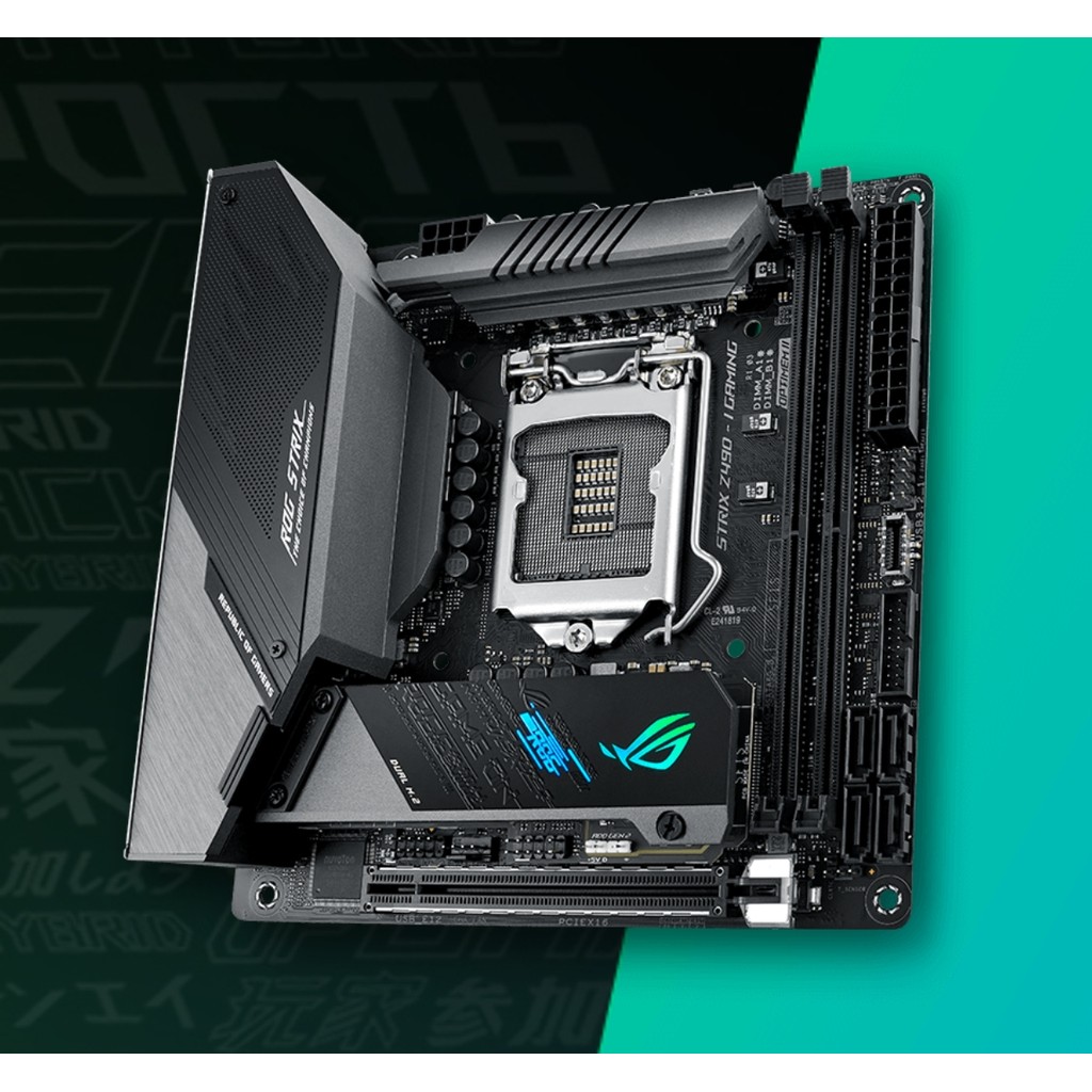 R ROG/Player Country Asus ROG STRIX Z490-I GAMING [มือสอง]