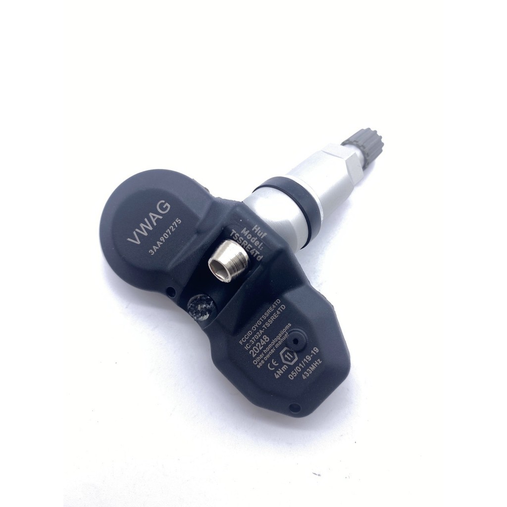 เหมาะสําหรับ Porsche Volkswagen Audi TMPS เครื่องวัดความดันลมยางเซ็นเซอร์วาล์ว 5Q0907275B 433MHZ